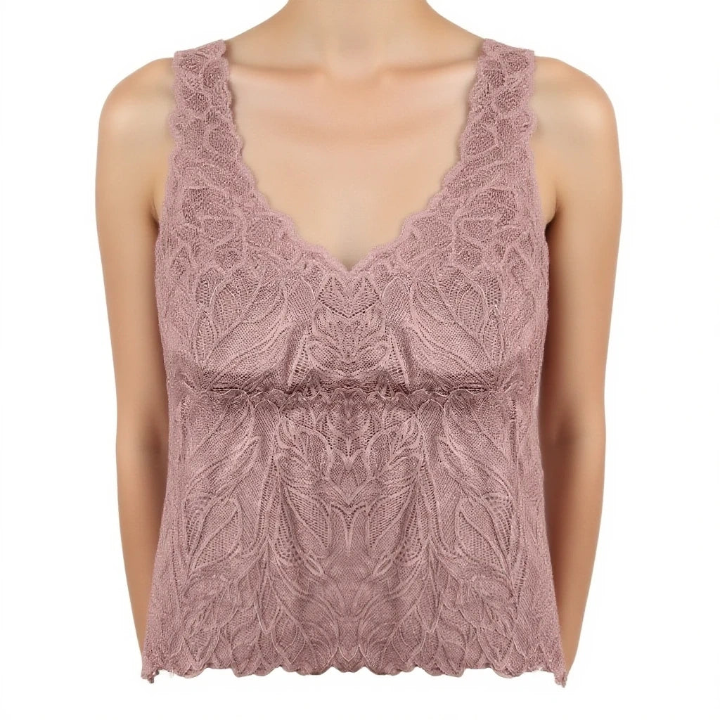 Pack of 3 Tank Top - Padded Sheer
