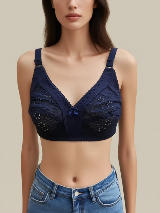 "Comfort Fit Pure Cotton Bra