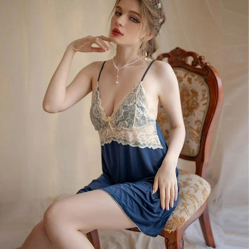 Babydoll -  Lace Trim Slip
