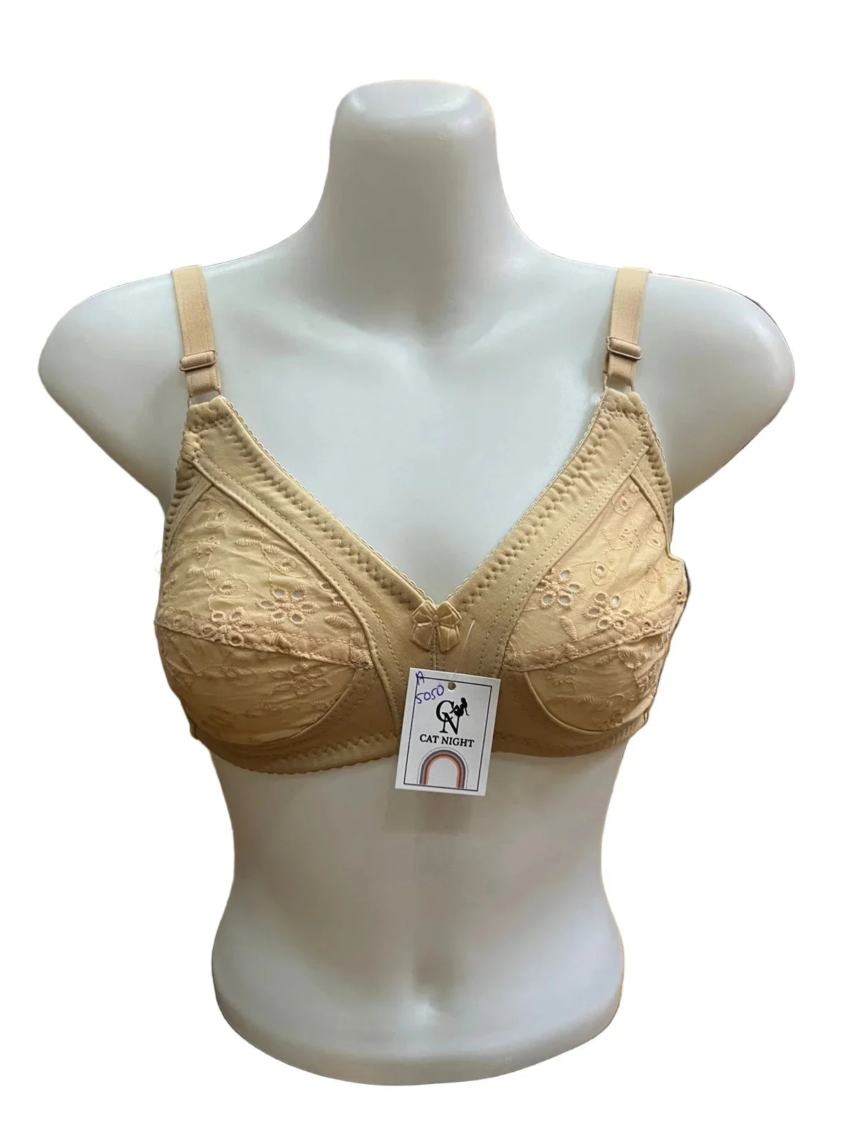 "Comfort Fit Pure Cotton Bra – Soft, Breathable & Everyday Support"