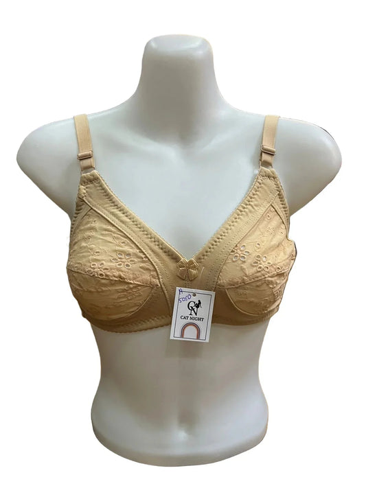 "Comfort Fit Pure Cotton Bra – Soft, Breathable & Everyday Support"