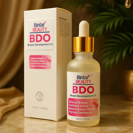 Binte Beauty Breast Development Oil (BDO) – 30ml | Firming, Lifting & Nourishing Formula for Women