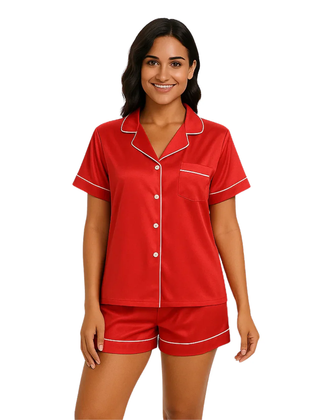 Catnight Silk Night Suit – Smooth Weave