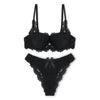 CatNight Skyler Embroidered Padded Bra and Panty Set