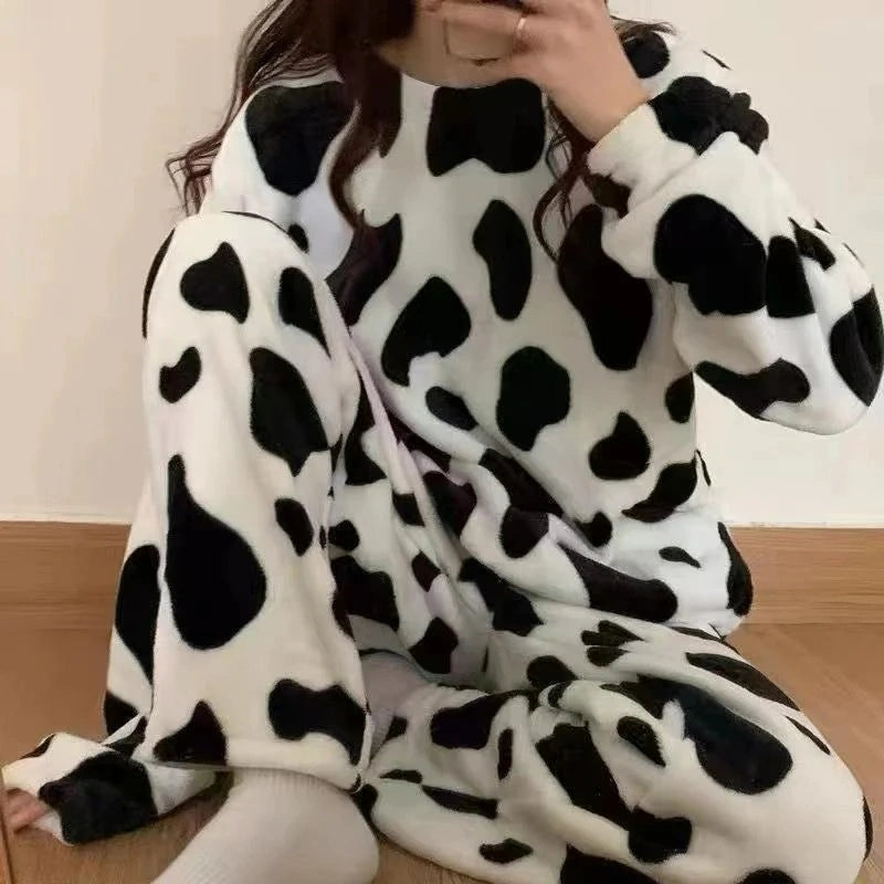 Fleece Pajama Suit - Moozy Charm