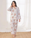 Linen Pajama Suit - Blossom Dream