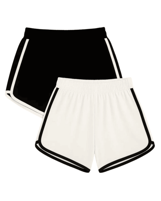 🖤🤍 Catnight Style Duo Shorts Pack (Black & White) 🤍🖤