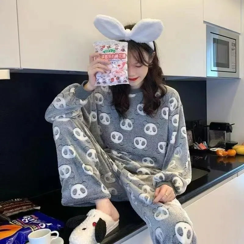 Fleece Pajama Suit - Pandy Cosy