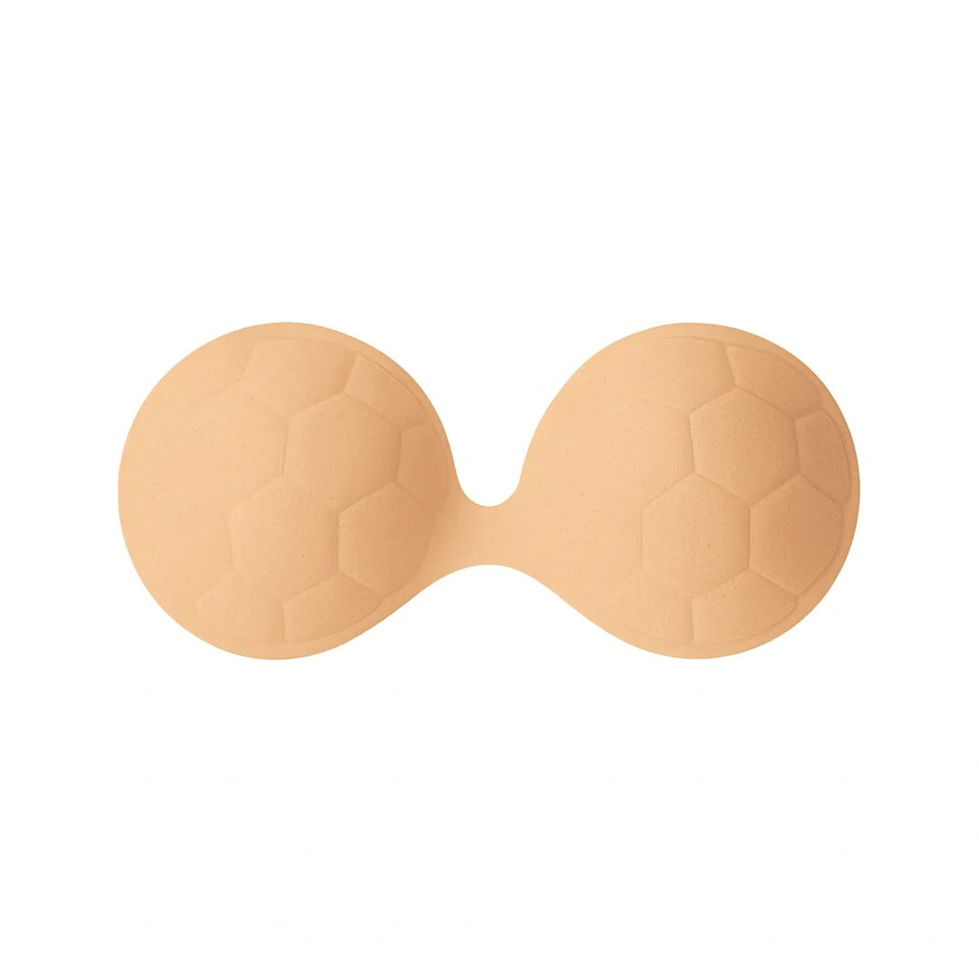 Round Textured Strapless Silicone Bra