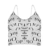 Bralette - Dots Strappy White