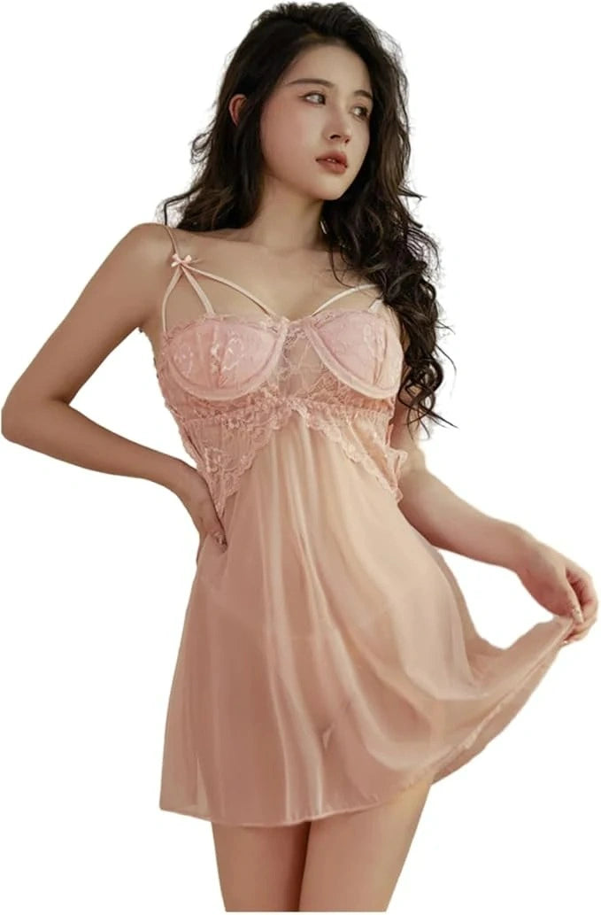 Babydoll Lingerie - Blush Lace