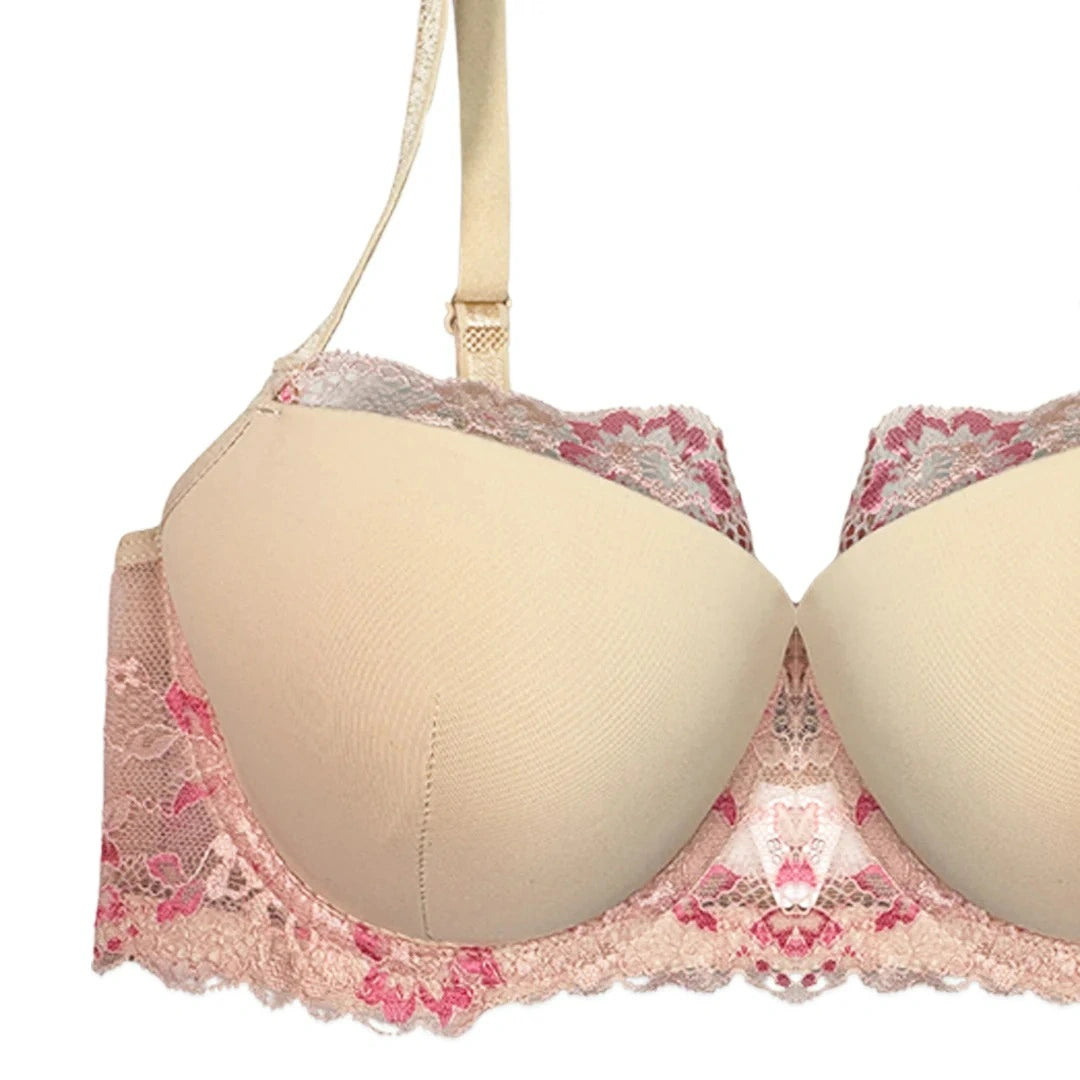 Bra Set - Nude Bloom
