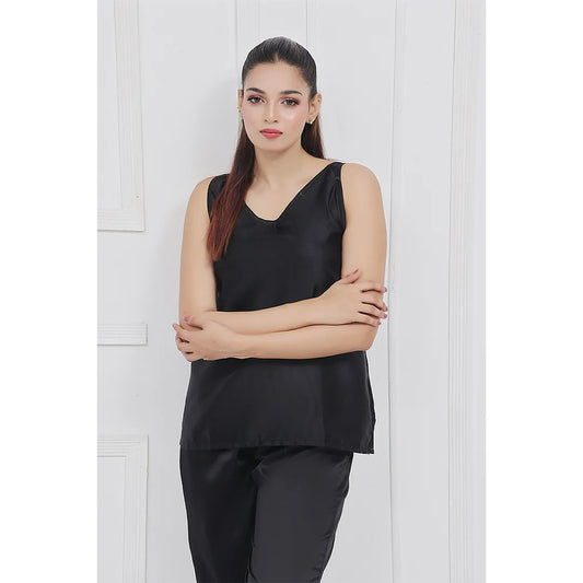 Catnight Dream Silk Pajama Suit