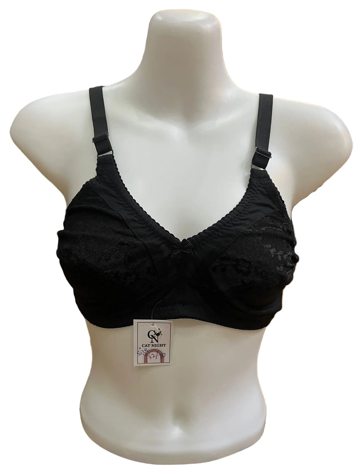 Full Coverage Non-Padded, Non-Wired Pure Cotton Bra – Comfort & Support