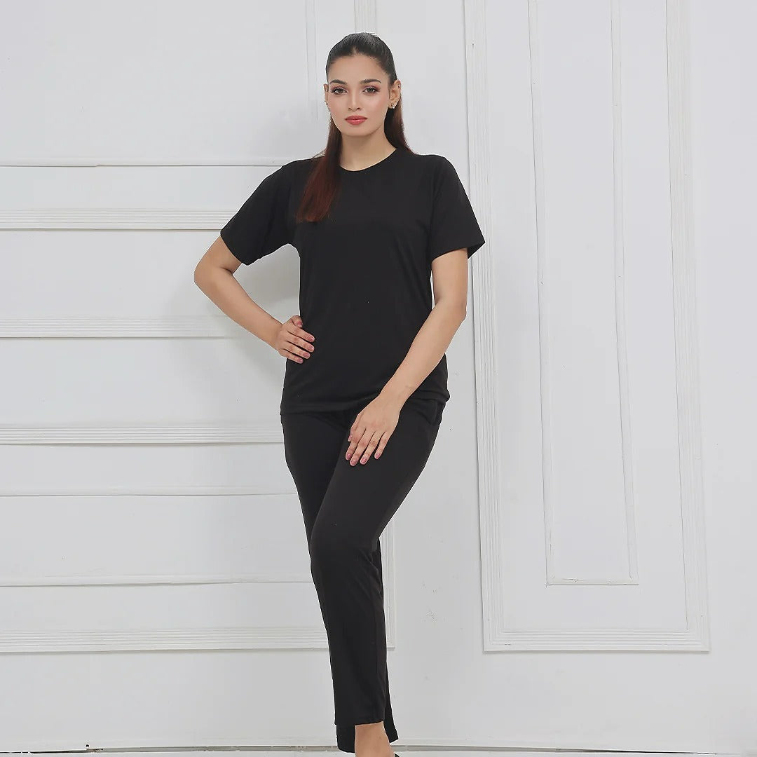 Catnight Dream Silk Pajama Suit