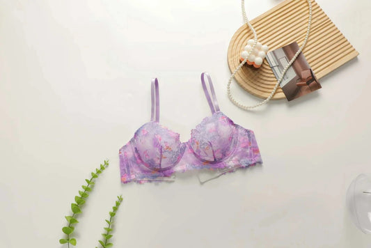 Non Padded Bra - Lace Gleam
