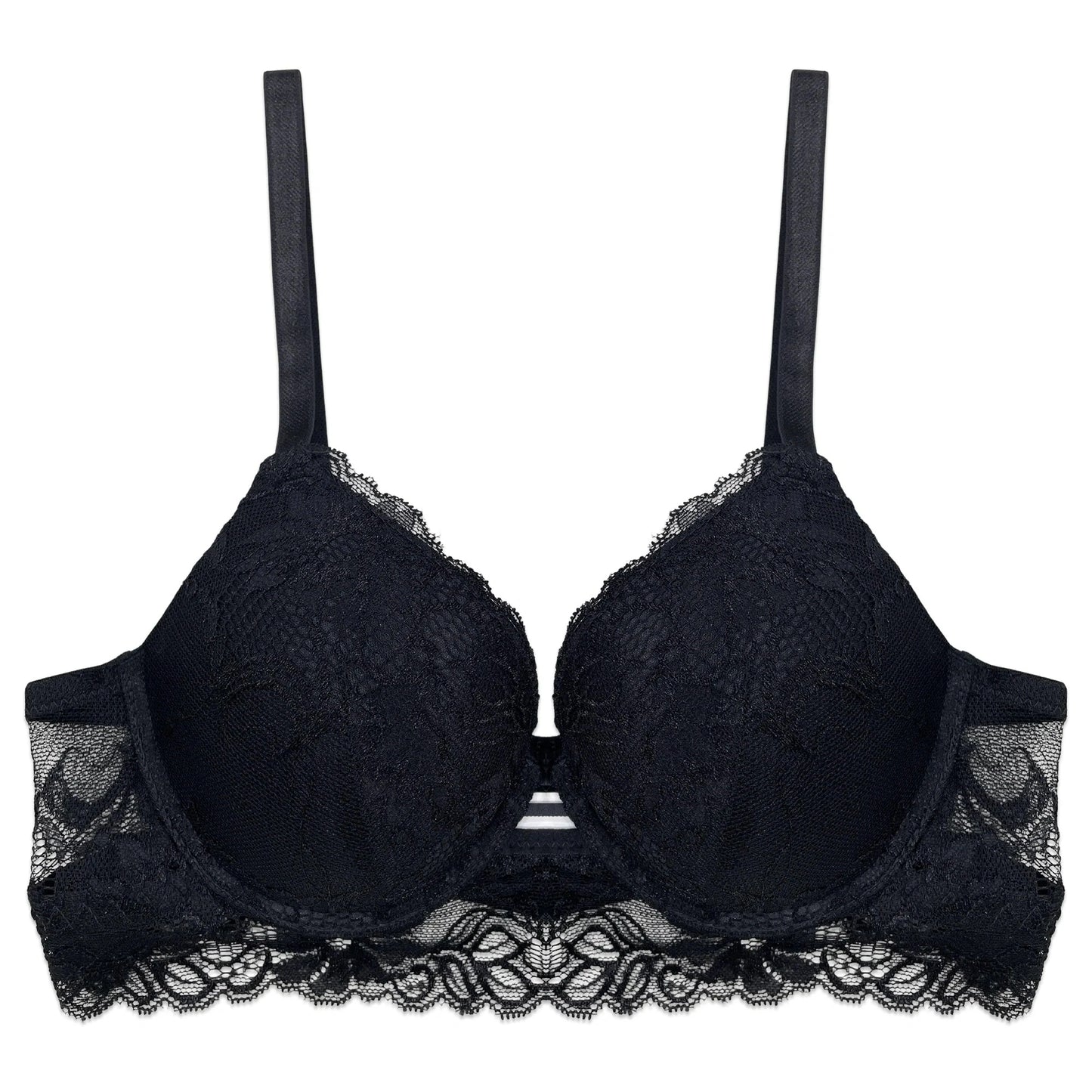 Padded Bra - Black Lace