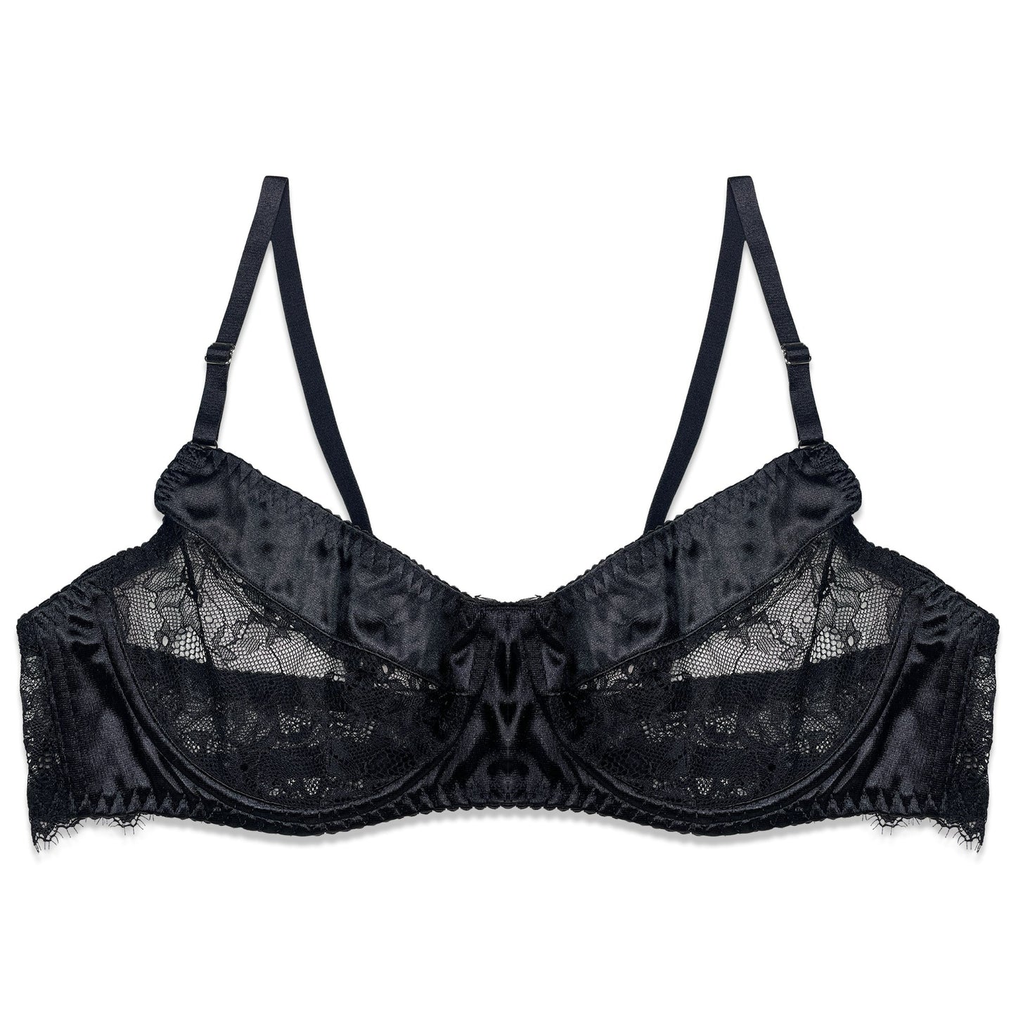Bra Set - Noir Fleur