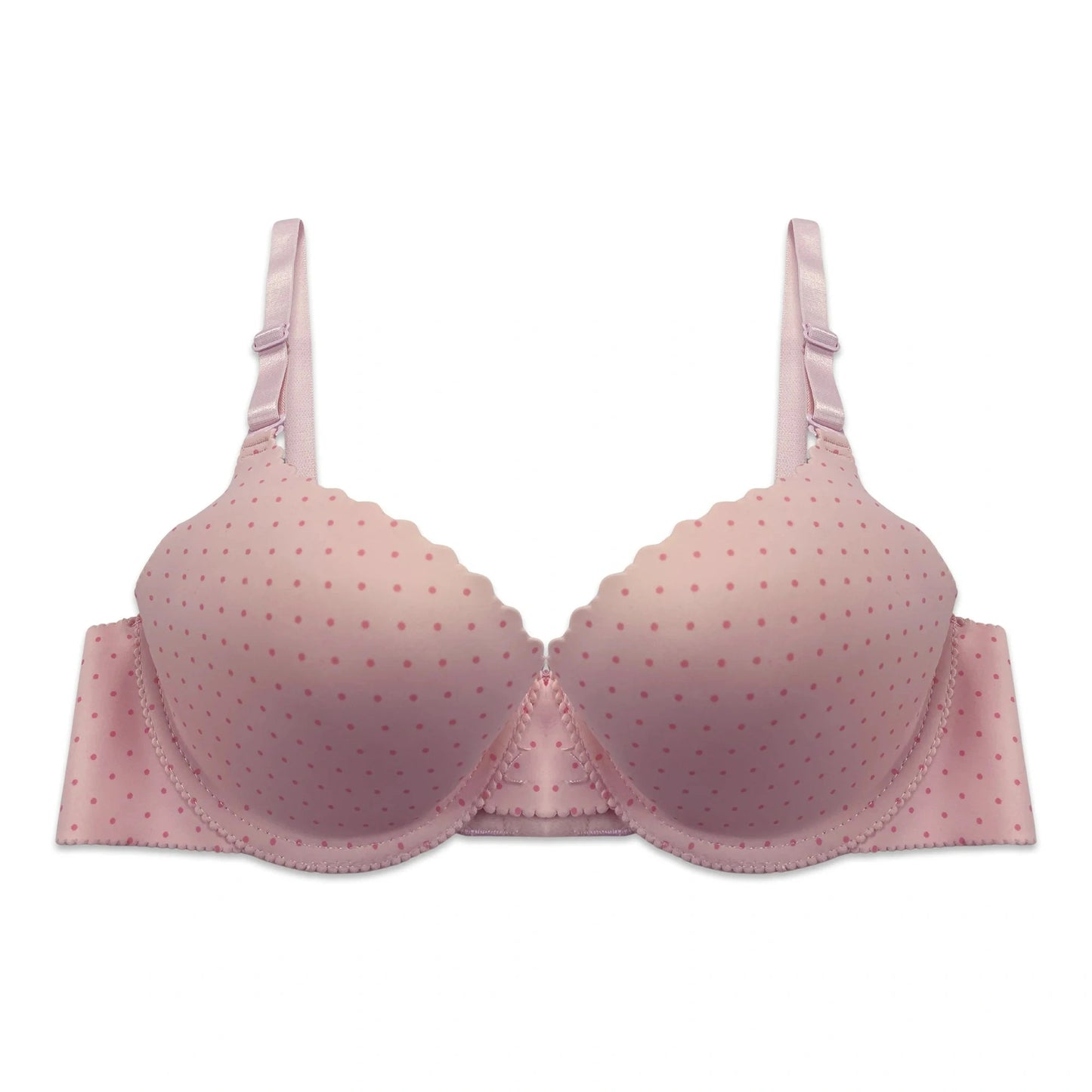 Padded Bra - Pink Dot