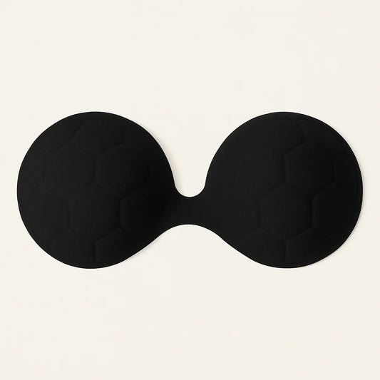 Round Textured Strapless Silicone Bra