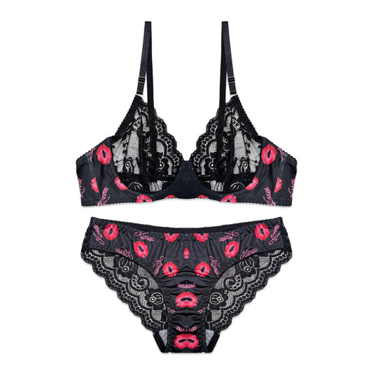 Bra Set - Cherry Flirt