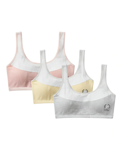 Pack of 3 Teenage Padded Bra - Kitty Chic