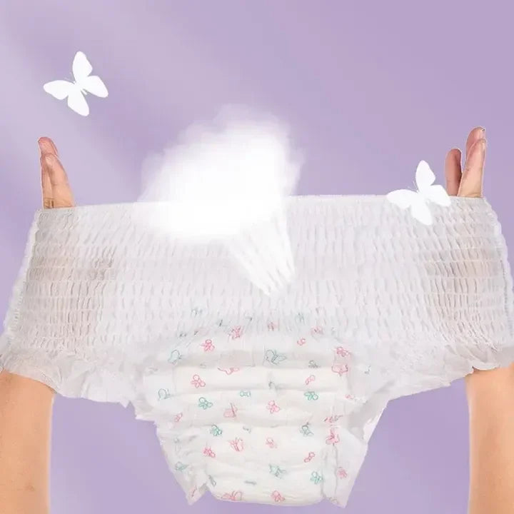 Disposable Padded Briefs Pull-up Period Panties Pack of 3
