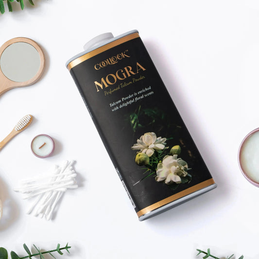 Cool Look Mogra Premium Talcum Powder