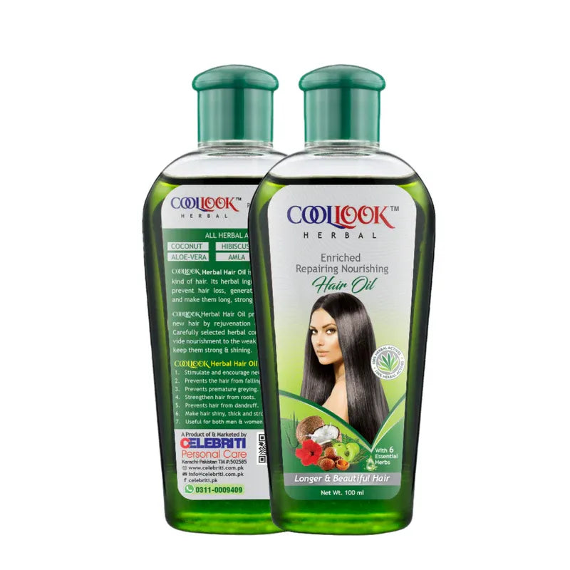 Cool Look Herbal Hair Oil (100 ml)