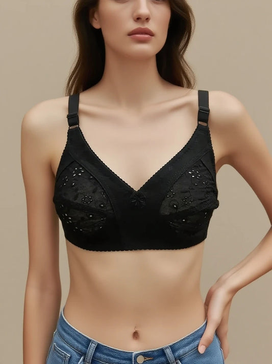 "Comfort Fit Pure Cotton Bra