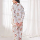 Linen Pajama Suit - Blossom Dream