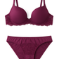 Luxury Lace Lingerie Set – Padded Bra & Panty | Comfortable & Elegant Design