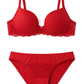 Luxury Lace Lingerie Set – Padded Bra & Panty | Comfortable & Elegant Design