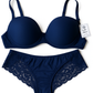 Luxury Lace Lingerie Set – Padded Bra & Panty | Comfortable & Elegant Design