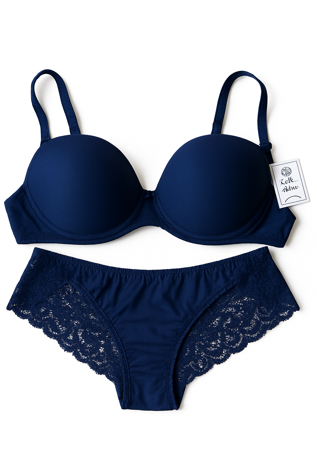 Luxury Lace Lingerie Set – Padded Bra & Panty | Comfortable & Elegant Design