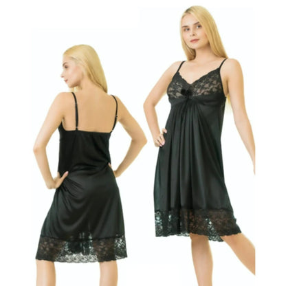 1 Piece Ceder Strap Short Nightie