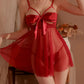 🌙 CatNight Elin Bow Babydoll – Flirty & Graceful