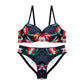 🌸 CatNight Cheek Floral Print Padded Bra & Panty Set – Feminine Comfort, Everyday Elegance