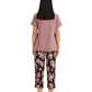 Cotton PJ Set - Berry Bloom
