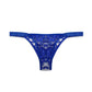 Thong Panty - Blue Sheer