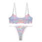 Super Colored Non Padded Bra and Panty Set
