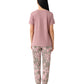 Cotton PJ Set - Heartina Mist