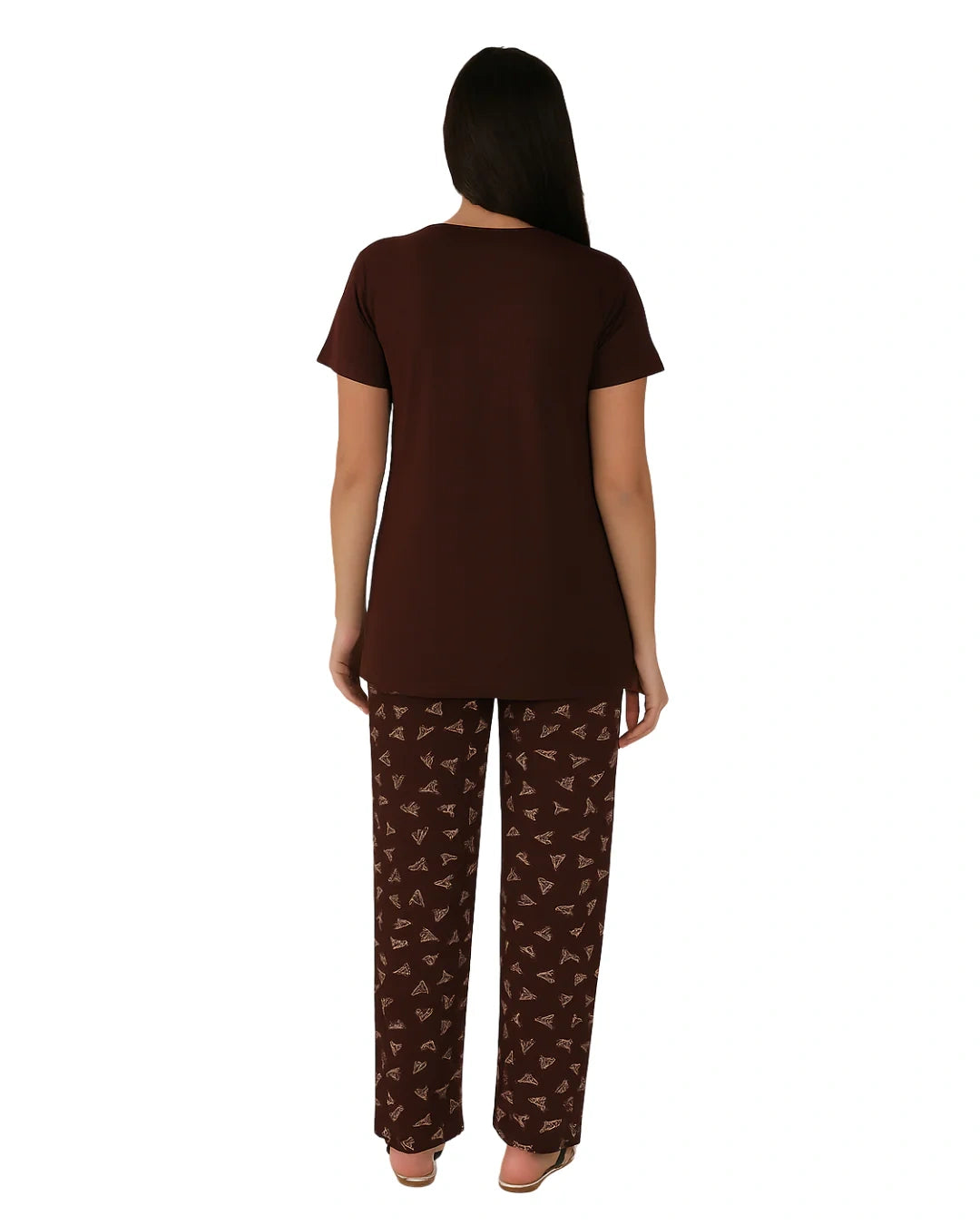 Cotton PJ Set - Cocoa Whisper