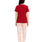 Cotton PJ Set - Blush Berry