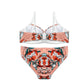 🌸 CatNight Cheek Floral Print Padded Bra & Panty Set – Feminine Comfort, Everyday Elegance