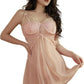 Babydoll Lingerie - Blush Lace