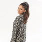 Mat Daisy Linen Pajama Suit with Scrunchie