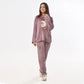 Purple Moon Fleece Pajama Suit