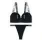 Aundies Padded Bra and Panty Set Black