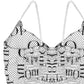 Bralette - Dots Strappy White